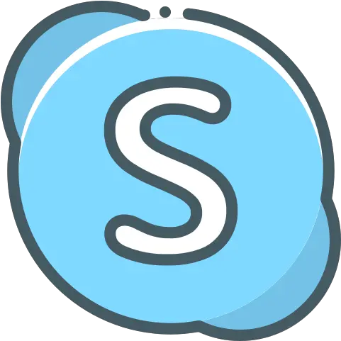  Logo Skype Free Icon Of Social Media Logo Skype Icon Png Skype Person Icon