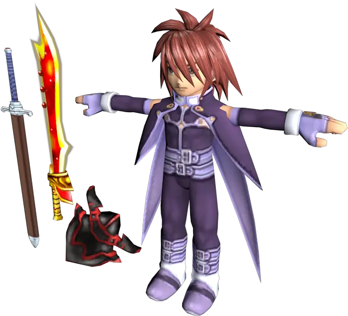  Gamecube Tales Of Symphonia Models Png Kratos Png