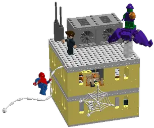  Lego Ideas Marvel Collection Spiderman Vs Green Goblin Playset Png Green Goblin Png