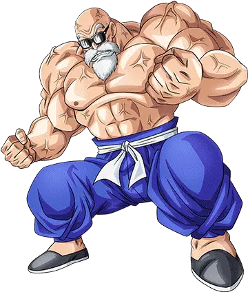  Master Roshi Super Str Master Roshi Dbz Png Master Roshi Png