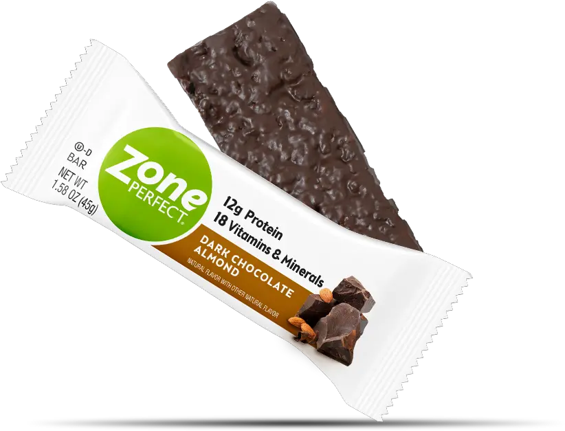  Zoneperfect Classic Bar Zoneperfect Dark Chocolate Almond Protein Bars Png Chocolate Bar Transparent