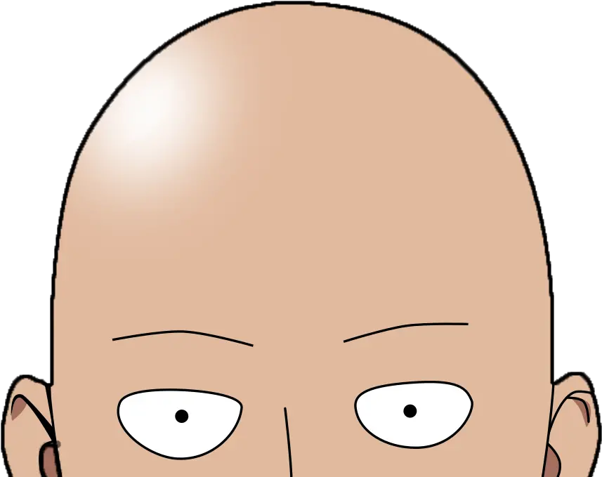  Fansite Transparent Saitama Head Png Saitama Face Png