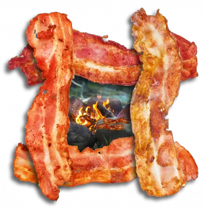  Campfire Bacon Terrytown Rv Blog Bacon Glitter Transparent Background Png Bacon Transparent Background