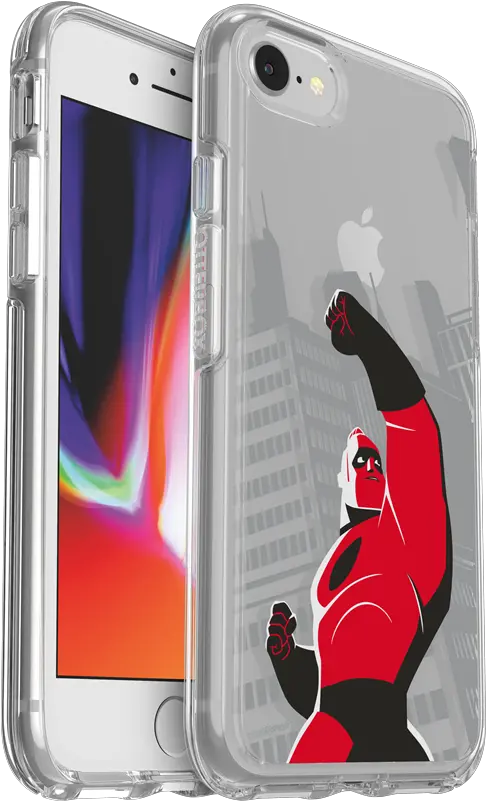  Otterbox Iphone 87 Symmetry Series Clear Pixar Incredibles Mr Incredible Otterbox Png Incredibles Transparent