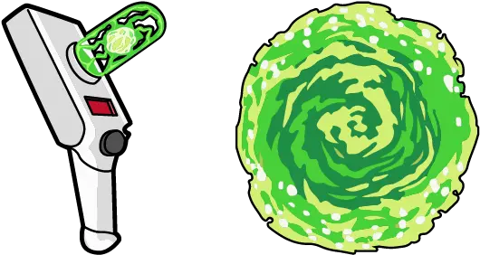  Rick And Morty Sanchez U0026 Portal Gun Cursor Sweezy Portal Gun Portal Rick And Morty Png Rick Sanchez Icon