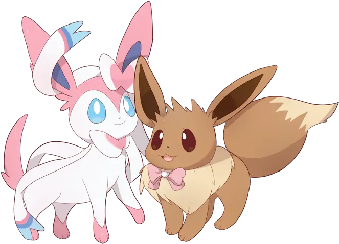  Sylveon Sylveon And Eevee Transparent Png Sylveon Transparent