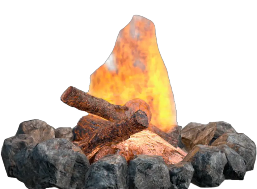  Fireplace Png Clipart Mart Firepit Png Rock Clipart Png