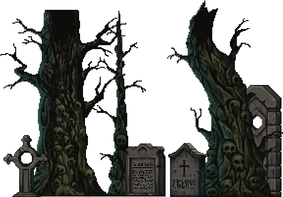  Pixel Art Horror Set Game Art Partners Pixel Art Horror Set Png Pixel Art Png