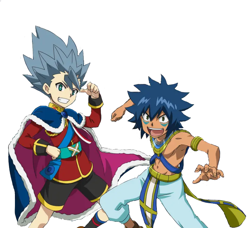  Laban Beyblade Transparent Cartoon Aiger Xavier And Laban Png Beyblade Png