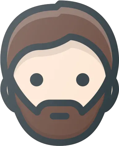  People Avatar Head Man Male Beard Hypster Free Icon Icon Beard Avatar Png Beard Icon