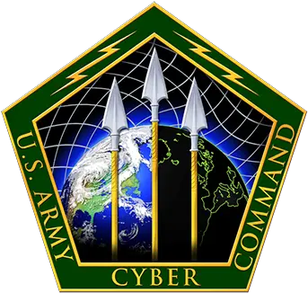  Cybersecurity In Combat Training United States Army Cyber Command Png Us Army Logo Transparent