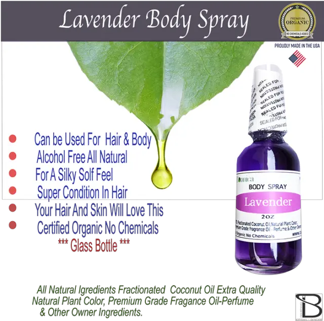  Hair U0026 Body Essential Oil Aromatherapy Lavender Perfume Spray Mist 2 Oz Spray Body Owner Png Purple Mist Png