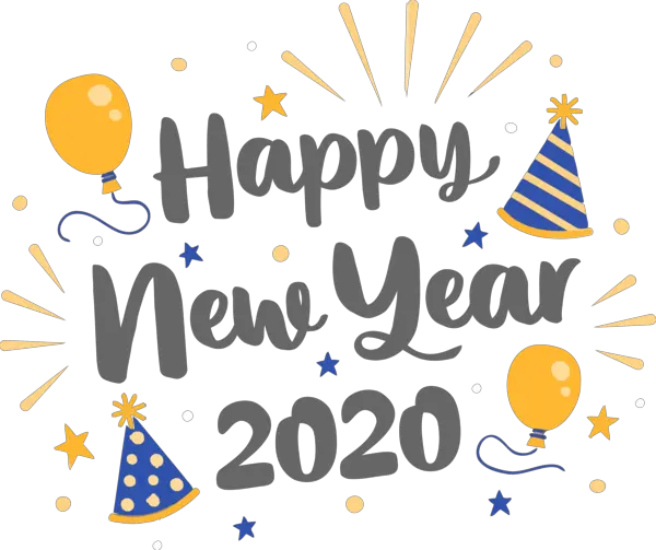  Hifi Nepal Wishes Happy New Year 2020 Clip Art Png New Years Hat Transparent