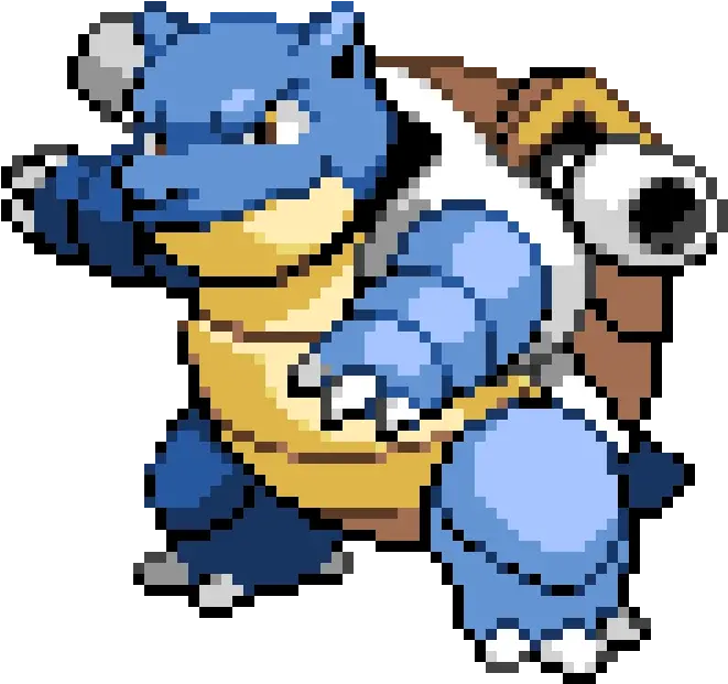  Blastoise Blastoise Pixel Art Png Blastoise Png