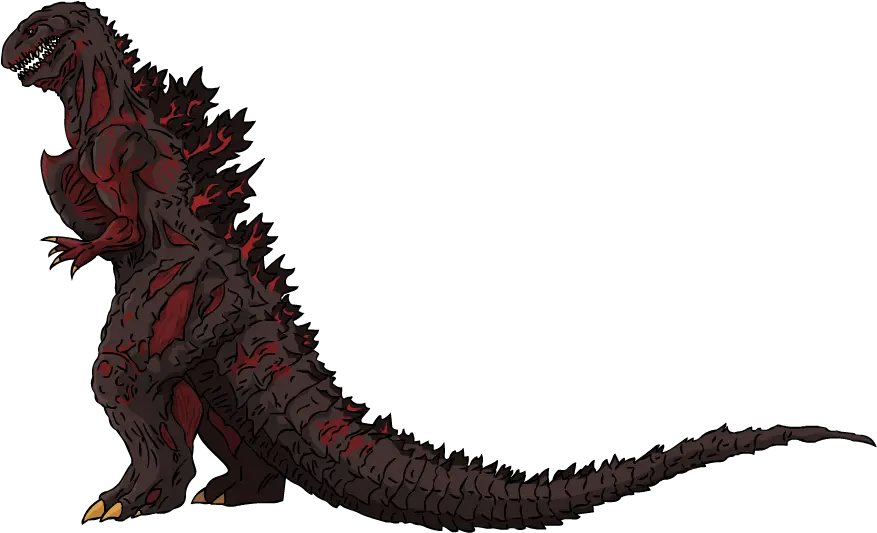  Download Hd Godzilla Titanosaurus Shin Godzilla With No Background Png Godzilla Transparent