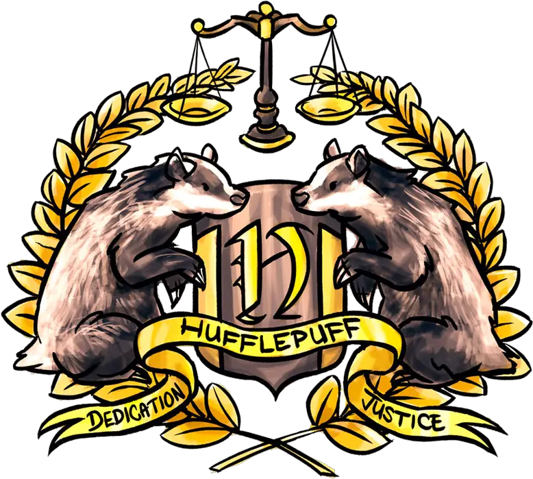  Index Of Hogwarts Houses Crest Png Hufflepuff Png