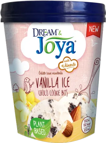  Dream U0026 Joya Almond Ice Cream Vanilla Choco Cookie Bits Joya Eis Png Vanilla Ice Cream Png