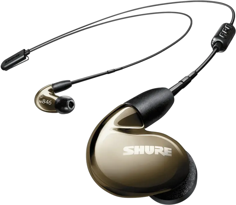  Se846 Shure Se846 Bt2 Png Headphones Transparent