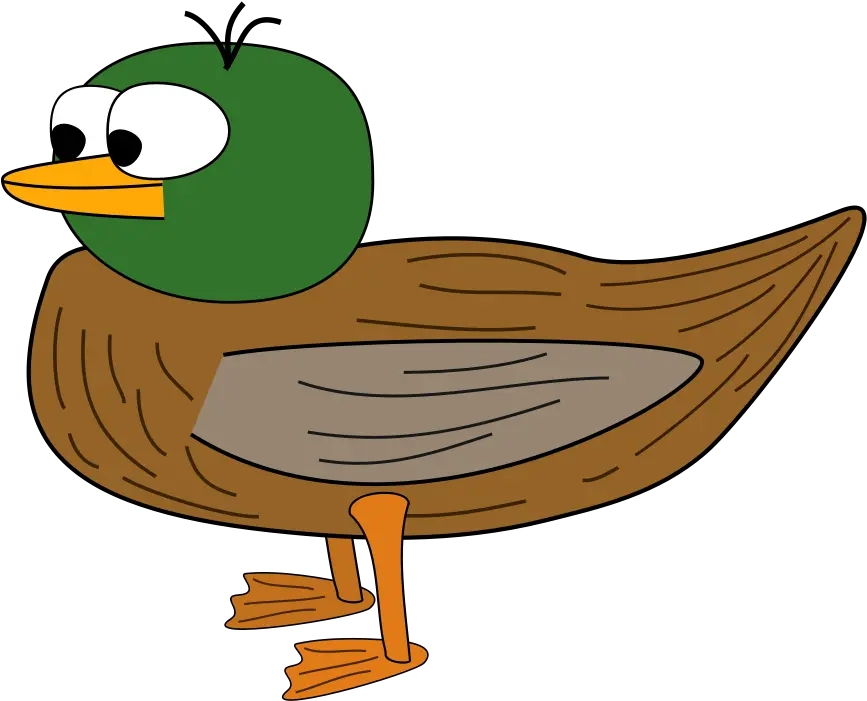  Clipart Of Hunt Duck And Systematic Mallard Png Cartoon Duck Hunt Png