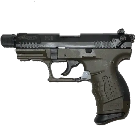  Hand With Gun Png Walther P22 Hand With Gun Png