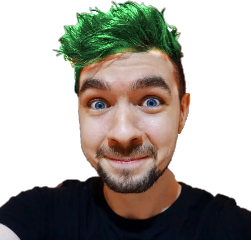  Jacksepticeye With Green Hair As Always Jacksepticeye Coffee Bean Png Jacksepticeye Png