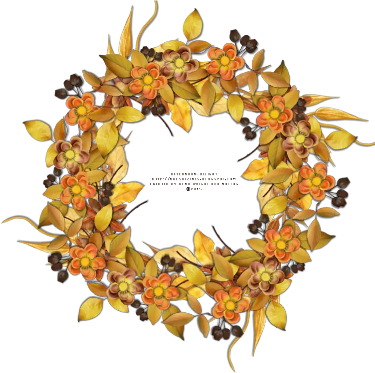  Afternoon Delight August 2015 Cut Flowers Png Fall Frame Png