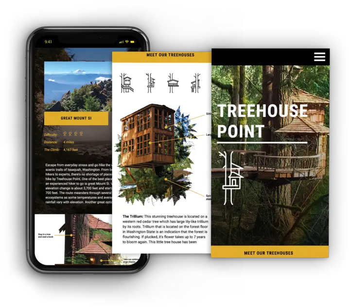  Treehouse Website U2014 Kelly Tetrault Smartphone Png Tree Elevation Png