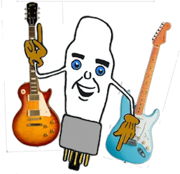  Guitars U2013 Tone Lizard Gibson Les Paul Png Cartoon Guitar Png