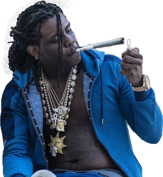  Chief Keef Net Worth 2017 Chief Keef With Blunt Png Chief Keef Png