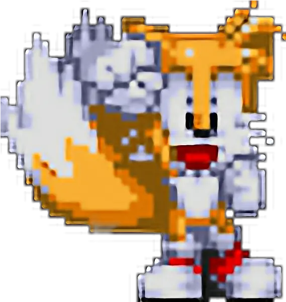  Tails Sprite Png Tails Sonic Sega Genesis 90s Retro Tails Sprites Do Sonic Mania Sega Genesis Png