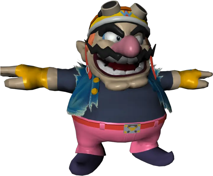  Wii U Wario Juguete Custom Png Wario Png