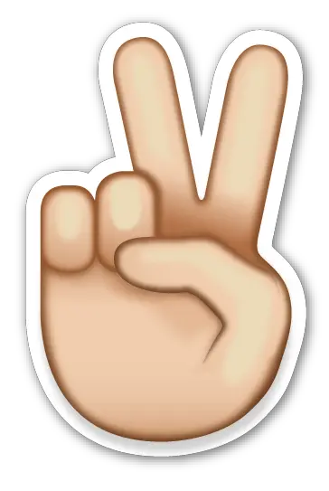  Victory Hand Emojistickerscom Emoji Emoji Peace Png Ok Hand Sign Png