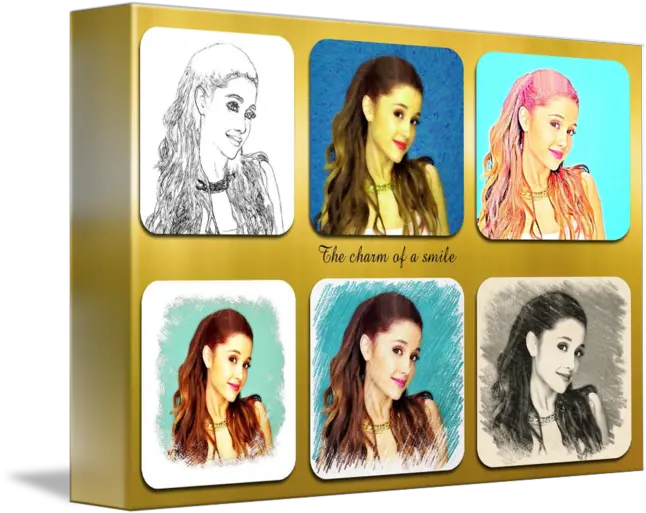  Ariana Grande Pop Star Celebrity Singer By Radiy Bohem Hair Design Png Pop Icon