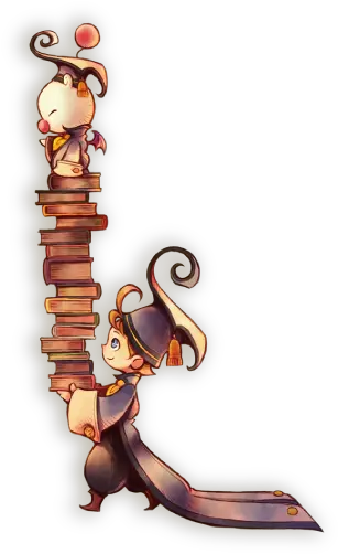  Artwork Dr Mog And Deci Ff Record Keeper Final Final Fantasy Record Keeper Dr Mog Png Moogle Png