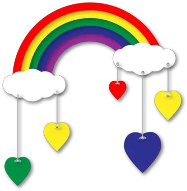  Free Rainbow And Cloud Png With Arcoiris Fondo Nubes Png Rainbow Cloud Png