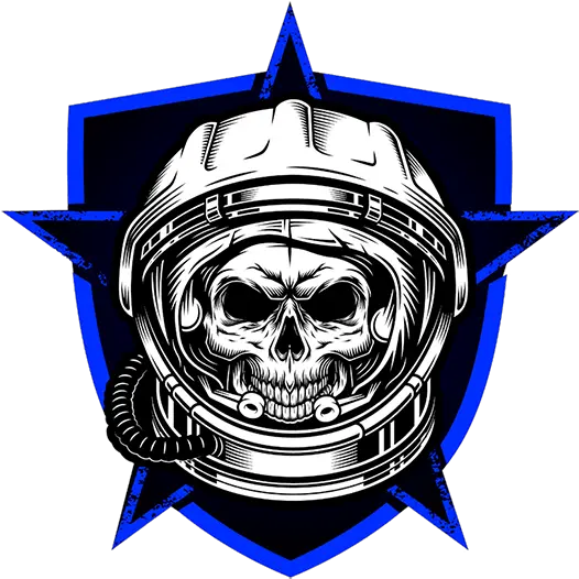  Skull Revoltz Dead Astronaut Vector Png Team Skull Logo