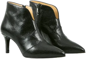  Snake Print U201cambrau201d Ankle Boot Basic Pump Png Shoe Print Png