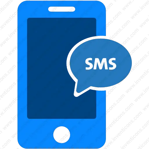  Download Mobile Sms Vector Icon Inventicons Sms In Smart Phone Png Sms Icon Png