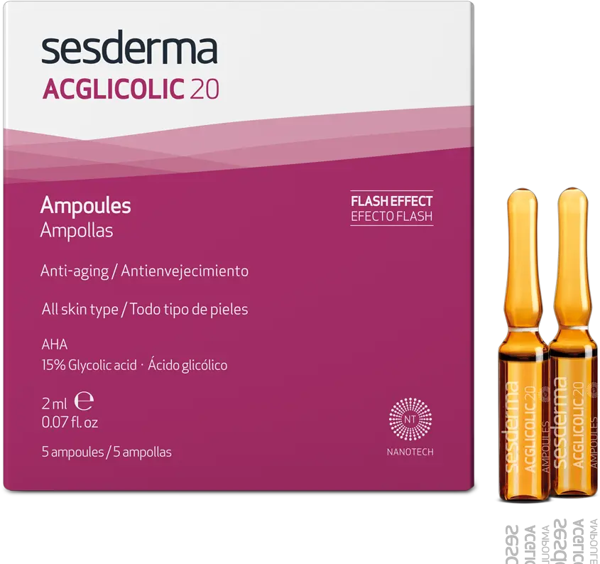  Acglicolic 20 Ampoules Peeling Effect Bullet Png Flash Effect Png