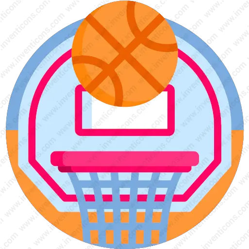  Download Basketball Vector Icon Inventicons Basketball Flat Icon Png Basketball Icon Vector