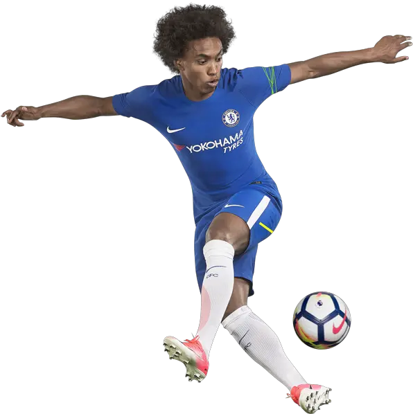  Chelsea Willian Fifa Player Transparent Png Fifa 18 Png