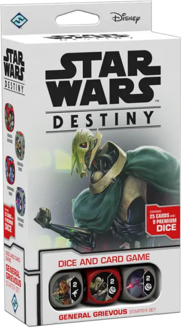  New Sealed Star Wars Destiny Obi Wan Kenobi U0026 General Star Wars Destiny General Grievous Starter Set Png Obi Wan Png