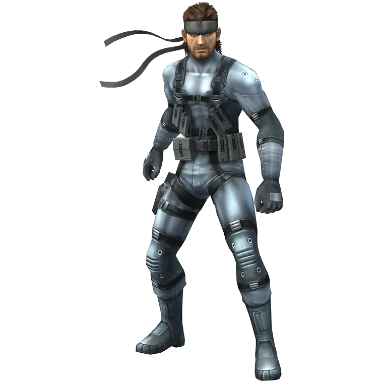  Solid Snake Super Smash Bros Brawl Snake Png Metal Gear Solid Exclamation Png