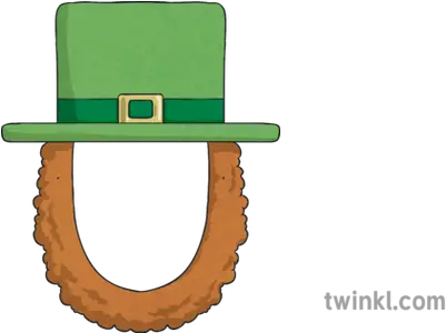  Leprechaun Hat 1 Illustration Twinkl Costume Hat Png Leprechaun Hat Transparent