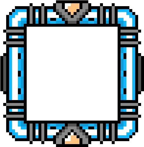  Robot Master Mugshot Pixel Art Frame Png Art Frame Png