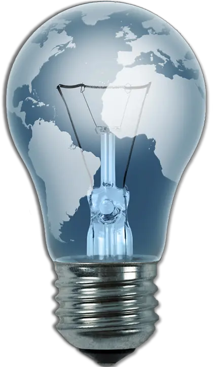  Download Light Bulb Transparent Images Png Earth Light Light Bulb Earth Png Earth Transparent Background