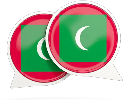  Round Chat Icon Illustration Of Flag Maldives Flag Png Chat Icon Png