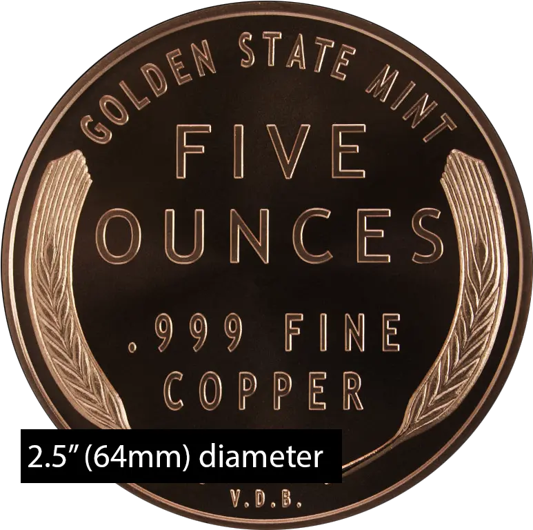  5 Oz Copper Lincoln Wheat Penny Gsa Immobilier Png Penny Png