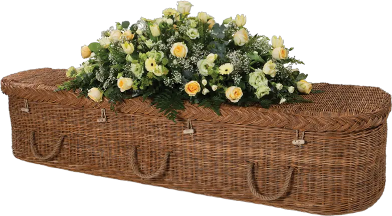  Wicker Coffins Natural Woven Products Decorative Png Coffin Png