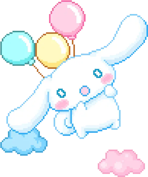  Cinnamoroll Kawaii Transparent Png Cinnamon Roll Sanrio Pixel Kawaii Gif Transparent